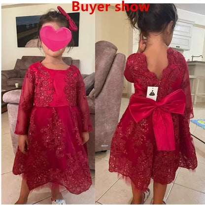 Baby Girl 1st Birthday Dress Newborn Christening Gown Infant Girl Dress Toddler Baptism Dress Baby Vestidos Baby Christmas Dress