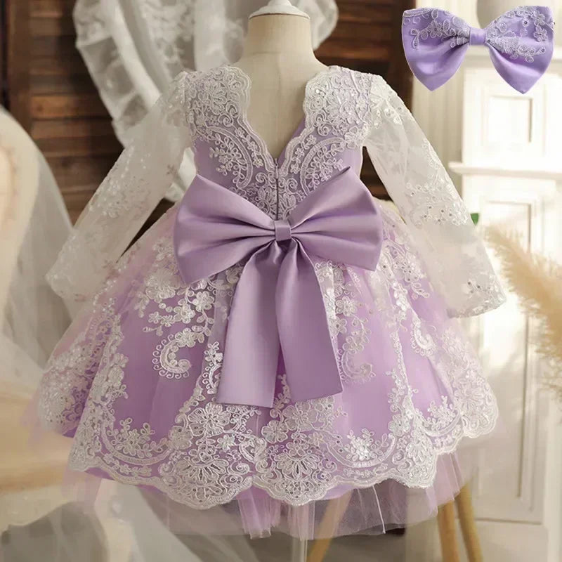 Baby Girl 1st Birthday Dress Newborn Christening Gown Infant Girl Dress Toddler Baptism Dress Baby Vestidos Baby Christmas Dress