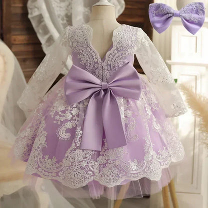 Baby Girl 1st Birthday Dress Newborn Christening Gown Infant Girl Dress Toddler Baptism Dress Baby Vestidos Baby Christmas Dress