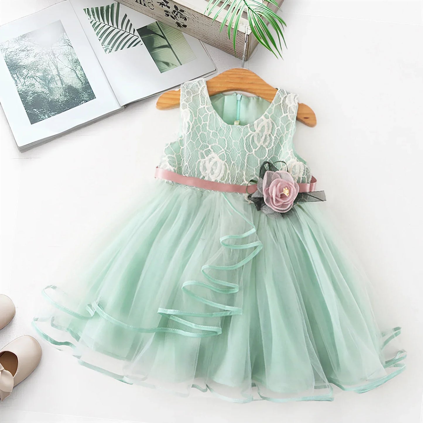 Baby Girls Dress Kids Dresses for Cute Girls Flower Baby Dress Girl Party Little Prince Tutu 2024 New Summer Dress Vestidos 2-6Y