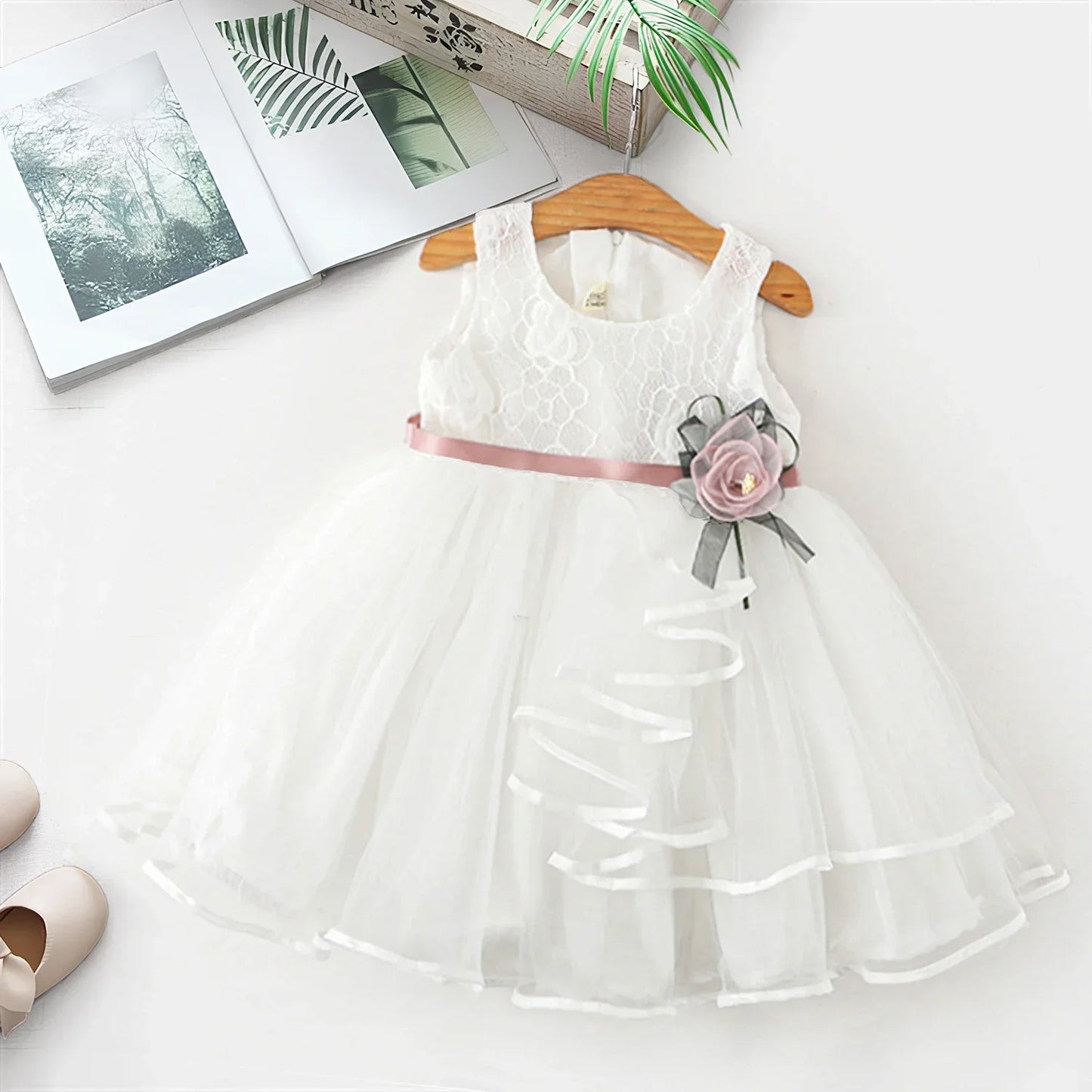 Baby Girls Dress Kids Dresses for Cute Girls Flower Baby Dress Girl Party Little Prince Tutu 2024 New Summer Dress Vestidos 2-6Y