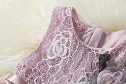 Baby Girls Dress Kids Dresses for Cute Girls Flower Baby Dress Girl Party Little Prince Tutu 2024 New Summer Dress Vestidos 2-6Y