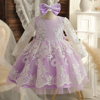 Baby Girl 1st Birthday Dress Newborn Christening Gown Infant Girl Dress Toddler Baptism Dress Baby Vestidos Baby Christmas Dress
