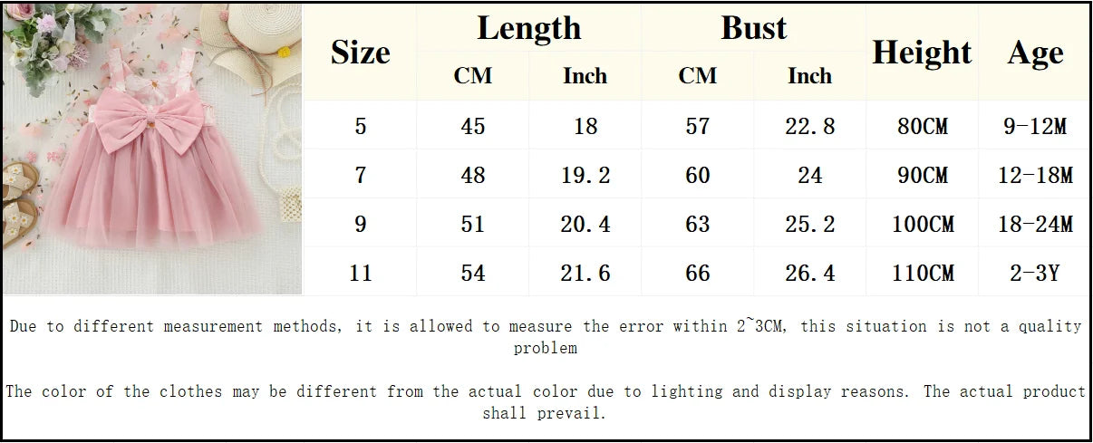 Summer girl baby dress newborn baby chrysanthemum print splicing mesh large bow sleeveless princess dress